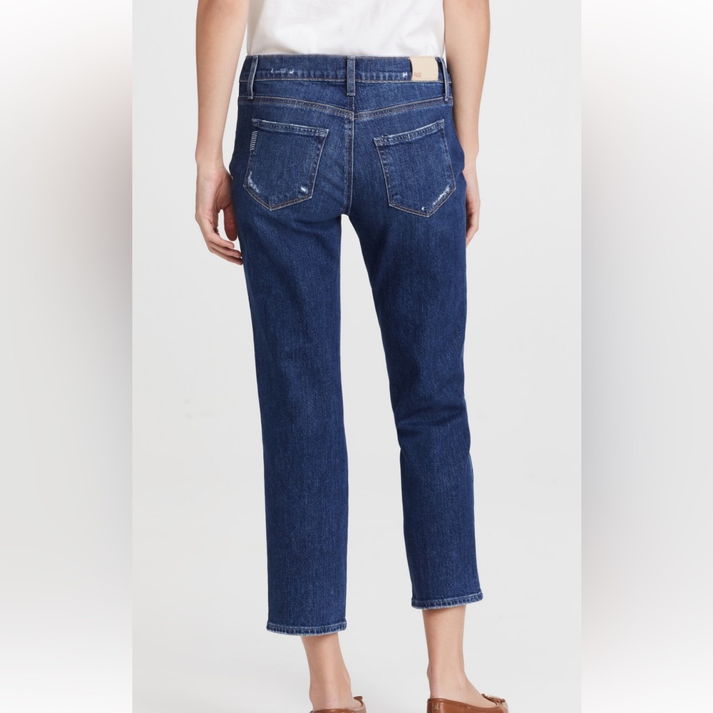 PAIGE Maternity Straight Leg Jeans - Picture 3 of 9